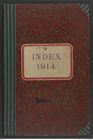 k.k. naturhistorisches Hofmuseum, Index Intendanzakten 1914, Seite 1